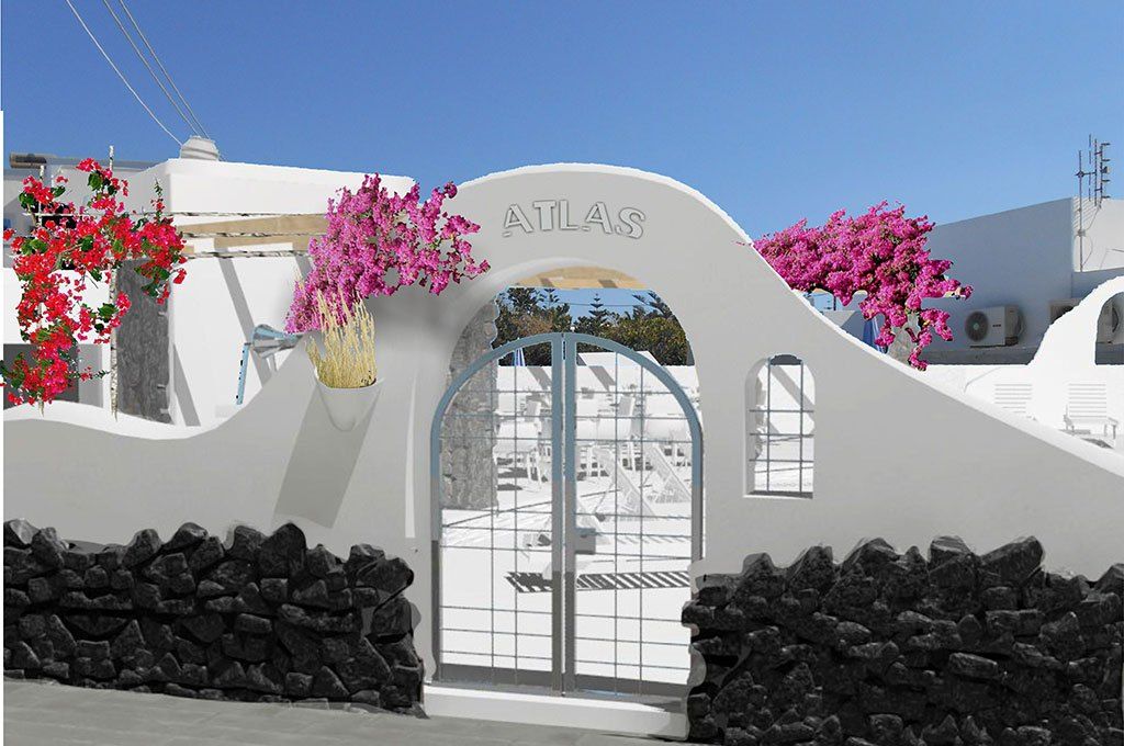 Atlas Boutique Hotel Kamari  Luaran gambar